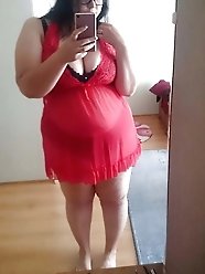 Skillful BBW GF is trying to seduce
